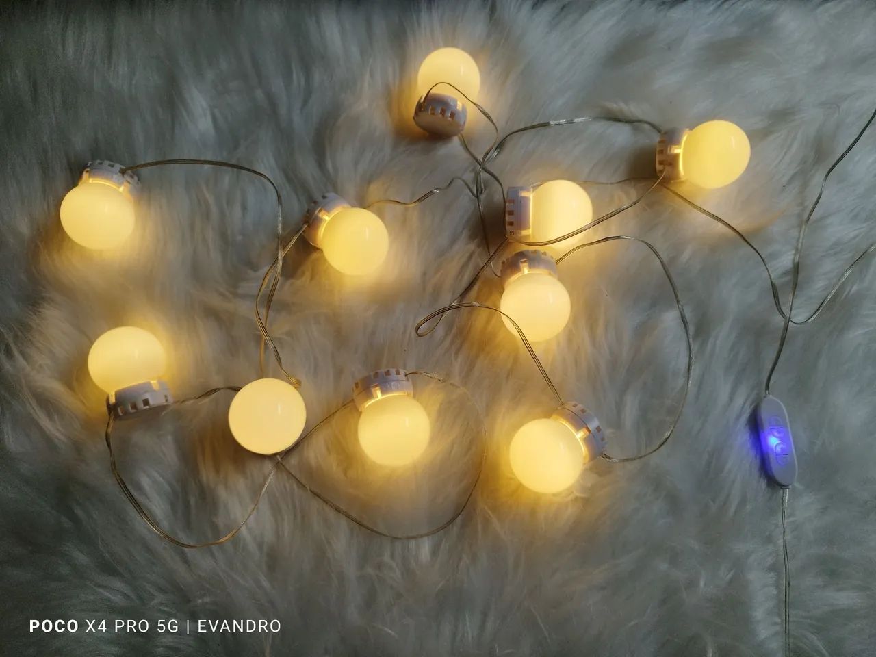 Luz de camarim/espelho usada  - Foto 3