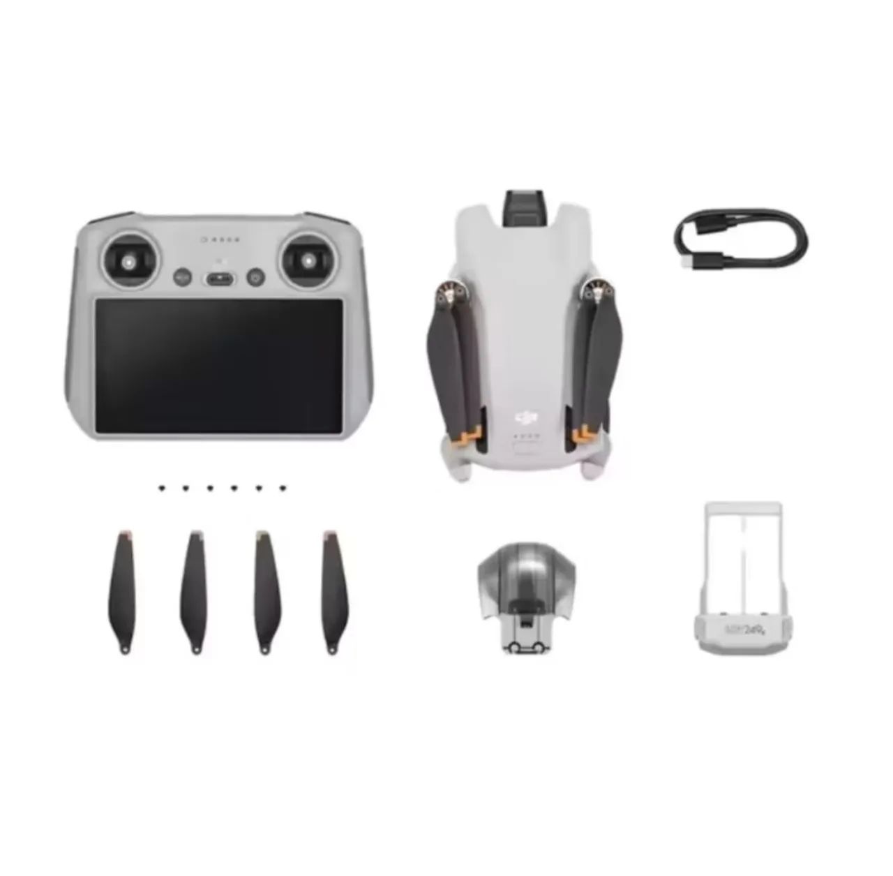 Drone DJI Mini 3 4K controle com tela lacrado<br><br><br>original Profissional Standard 1 Bateria - Foto 2