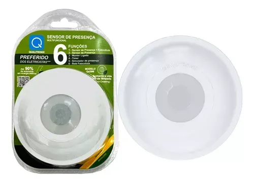 Sensor Presenca Microcontrolado Fotocelula Qa29m Qualitronix