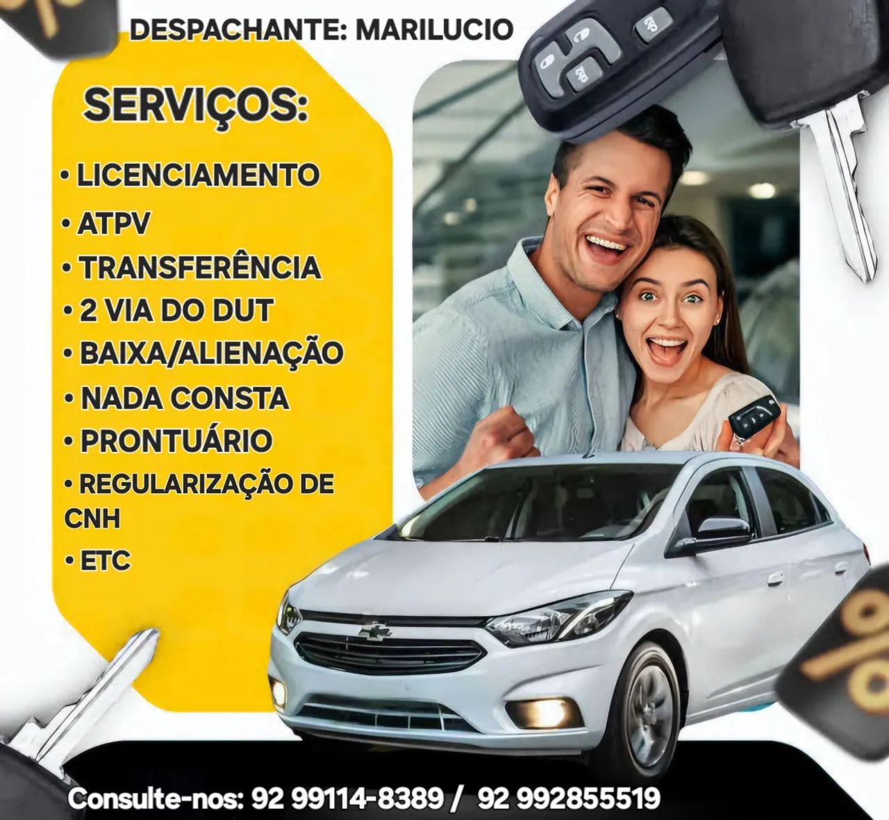 Despachante de veículos manaus 