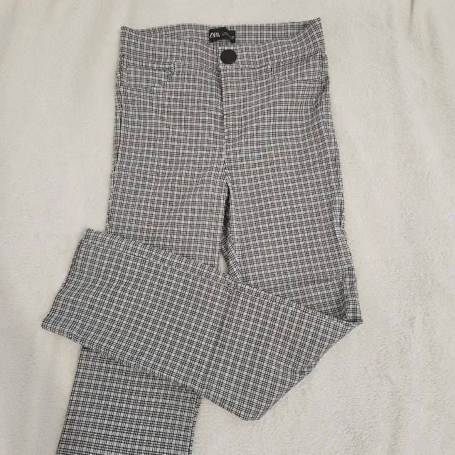 Calça Xadrez Zara