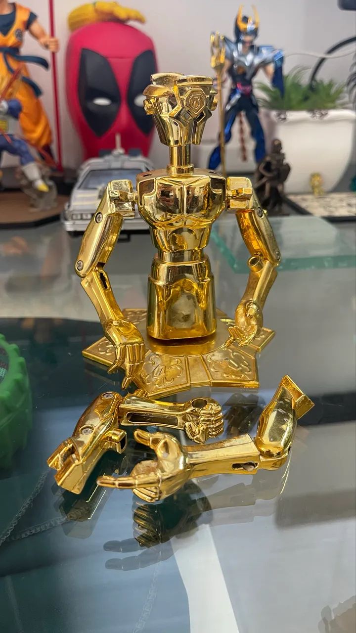 18 cm - Cavaleiros do Zodíaco - Saga de Gêmeos action figure RARO - Foto 5