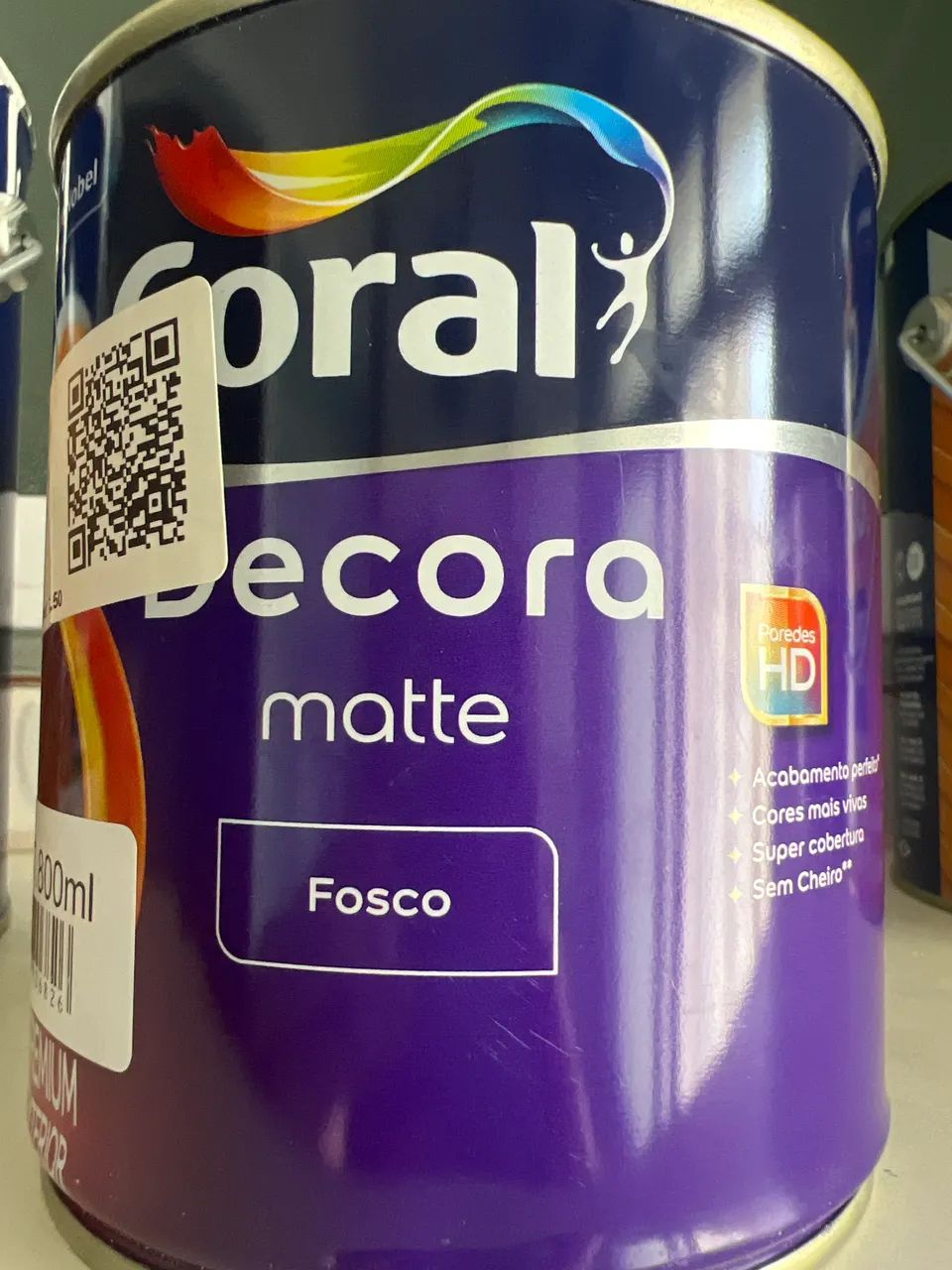 Lata de tinta Coral Decora - cor Rosa Pueblo  - Foto 3