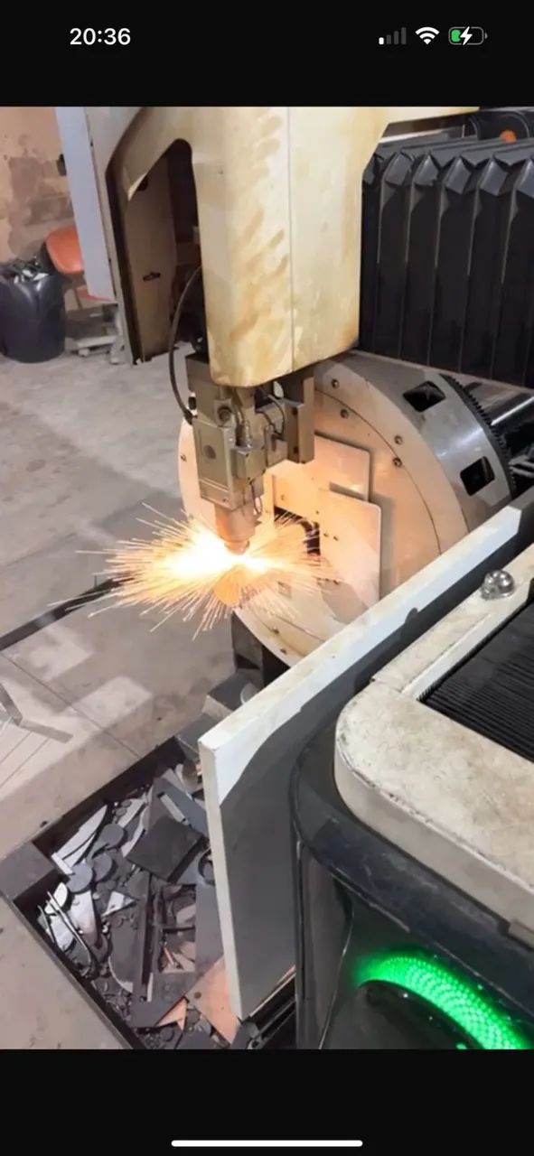 Maquina de Laser corta chapa e tubos de 3000 wtts mesa 3,00 x 1,20 - Foto 3