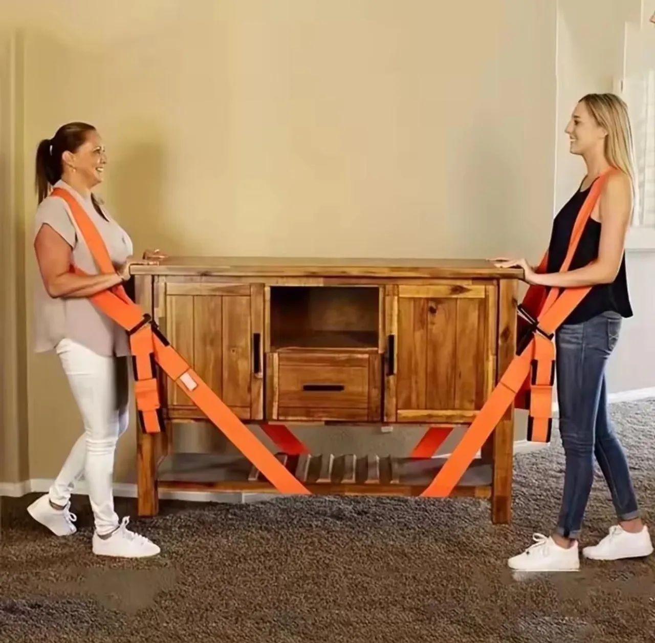 Correias para manuseio de móveis e objetos