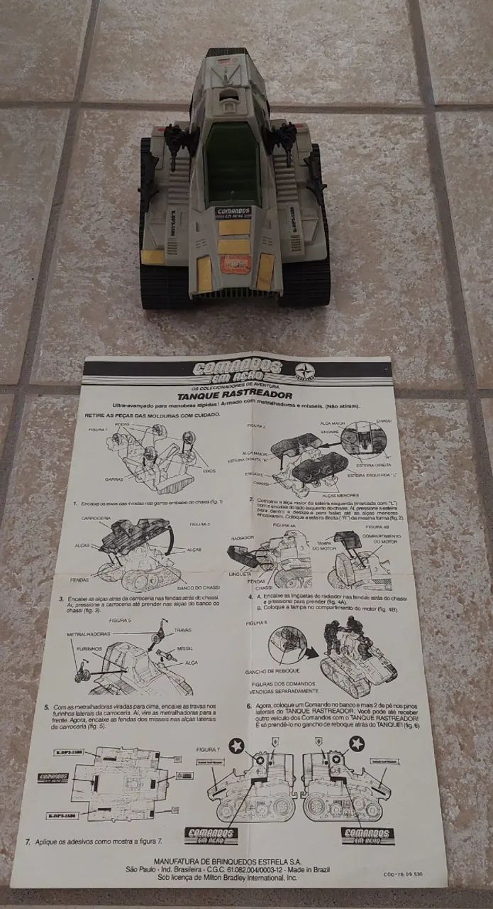 Tanque Rastreador - Comandos Em Ação / GI JOE