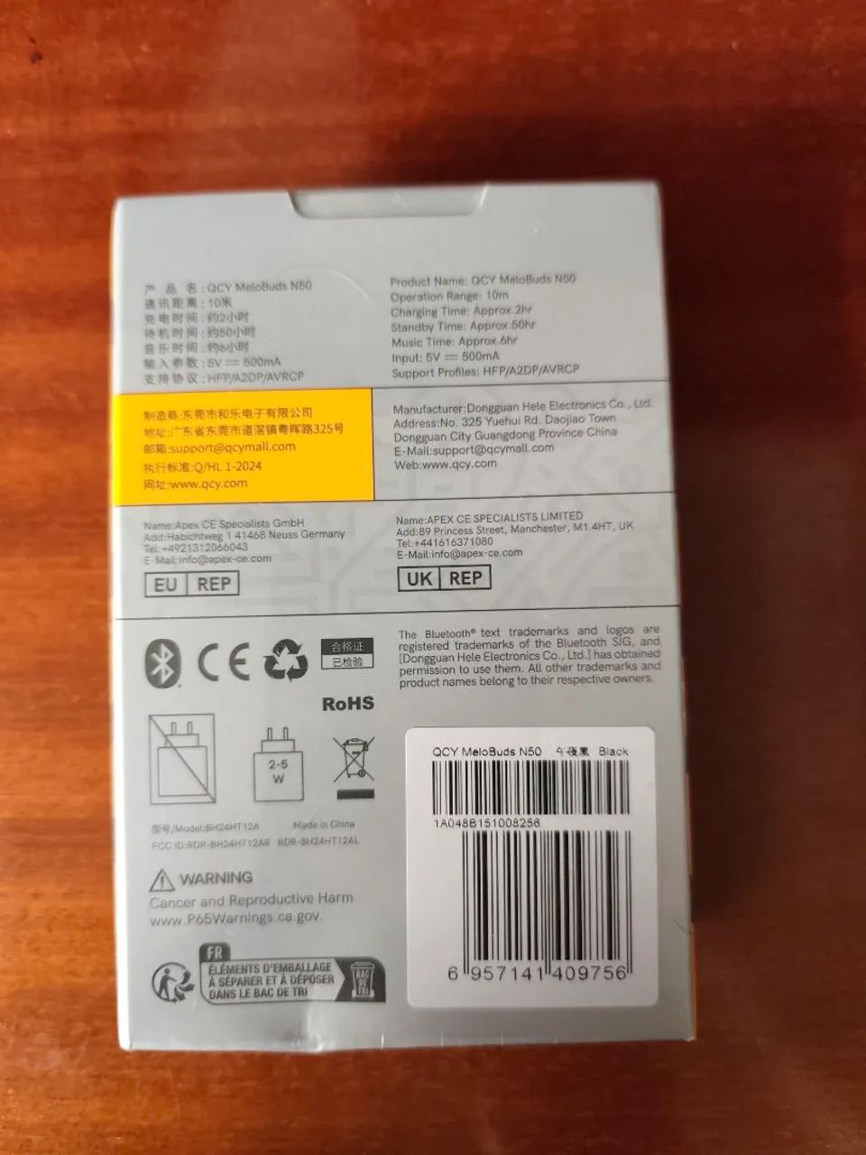 Fone QCY N50 Black  - Foto 3