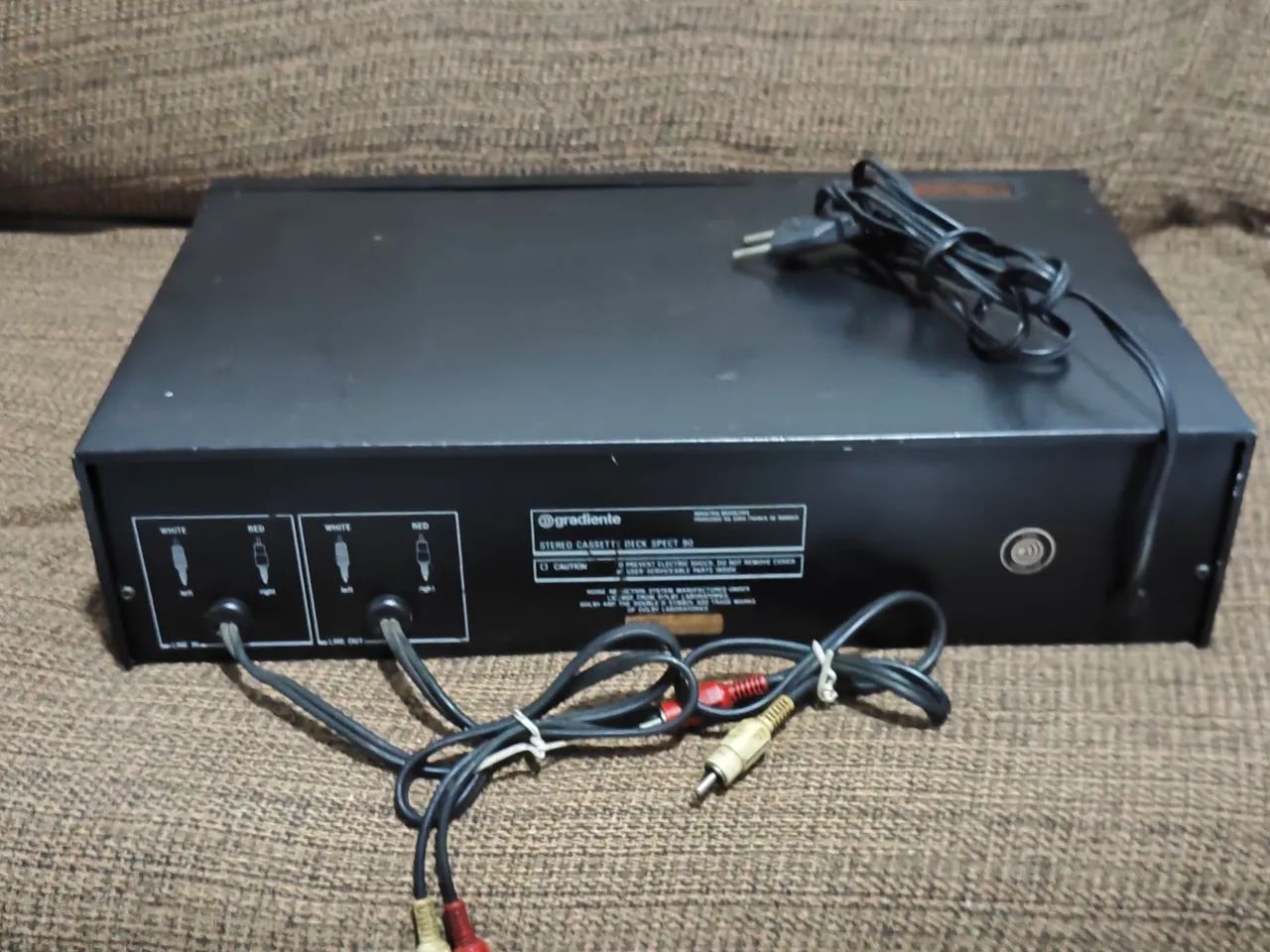 Tape Deck Gradiente Spect 90 no ponto de Usar - Foto 3
