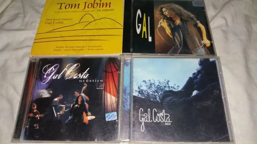 cds gal costa e tom jobim  originais 