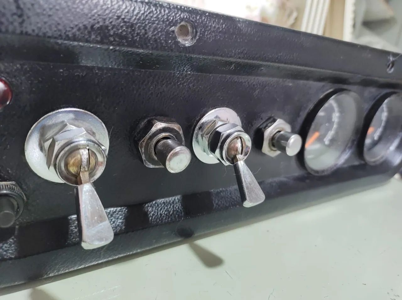 Painel  Ar / controle/ caminhão/trator antigo  /200 psi - Foto 3