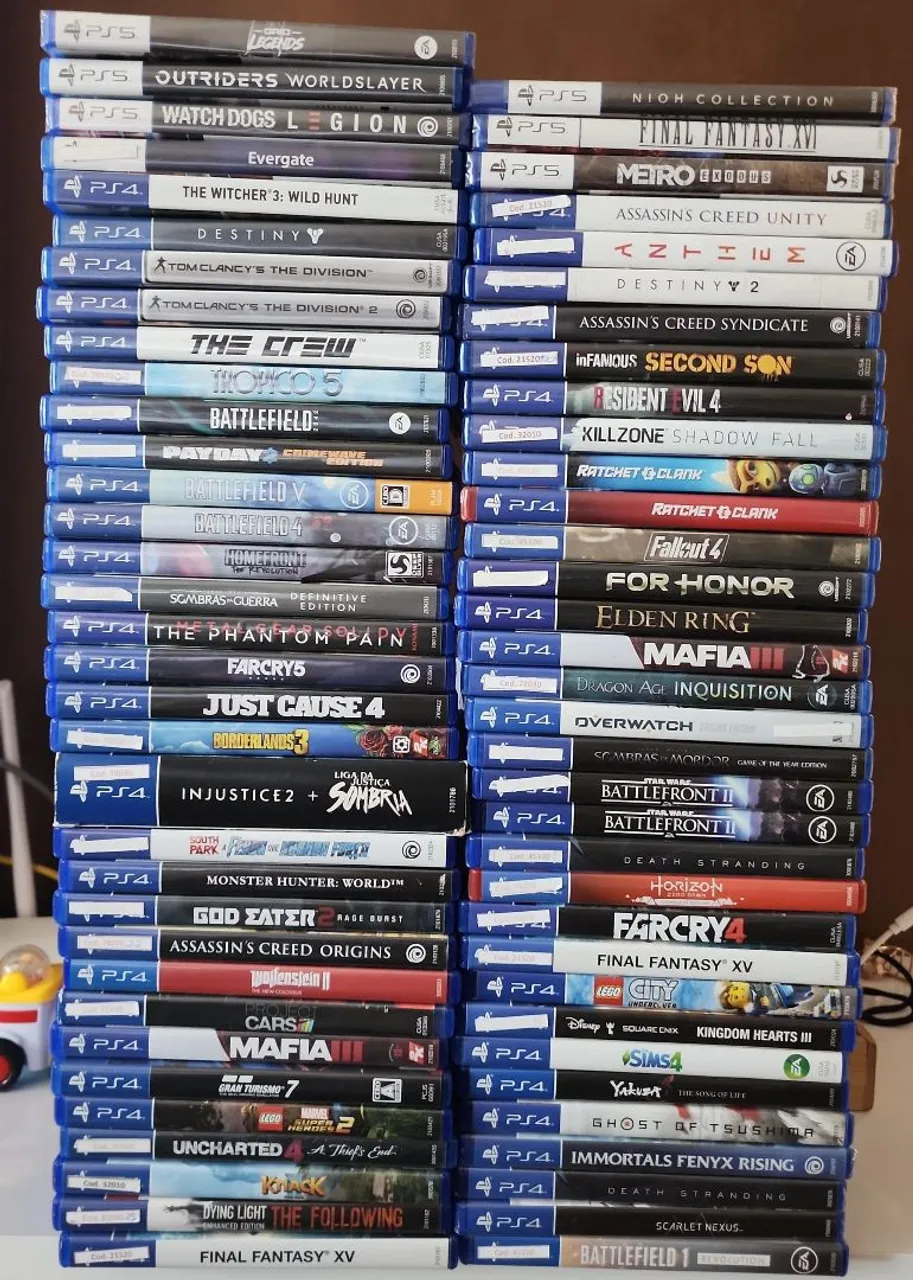 Jogos de PS4 e PS5