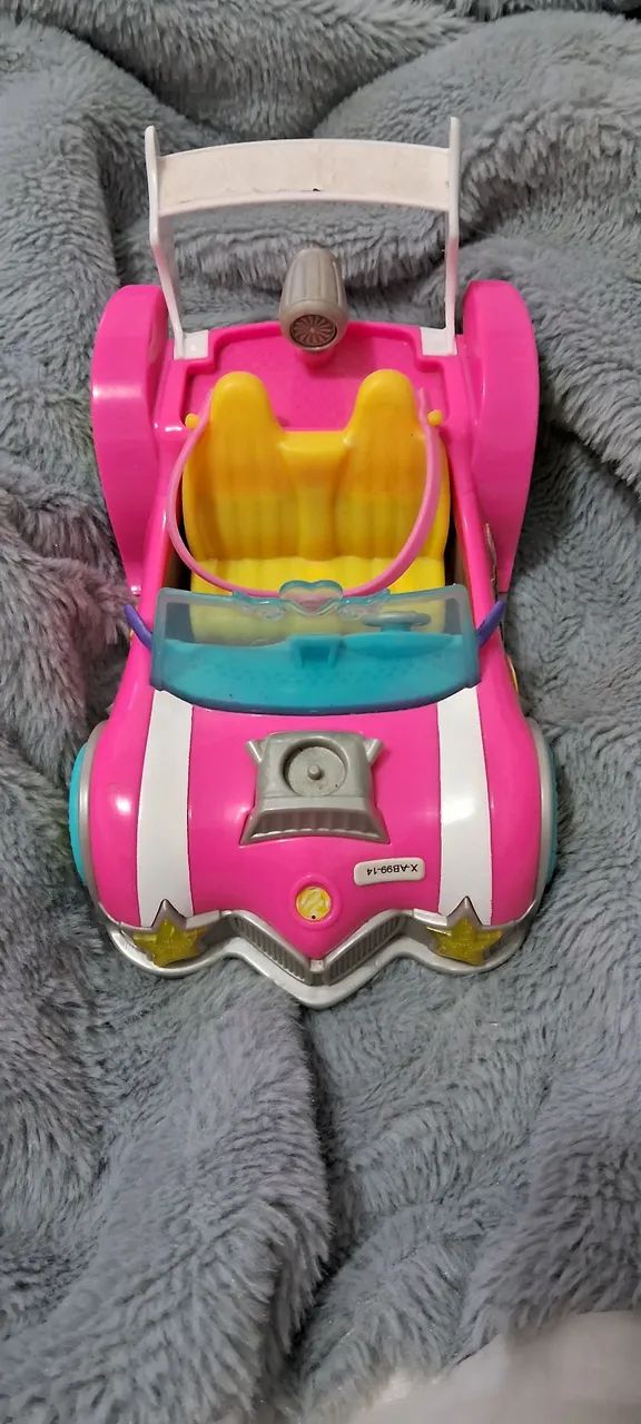 Carro da barbie mundo do vídeo game