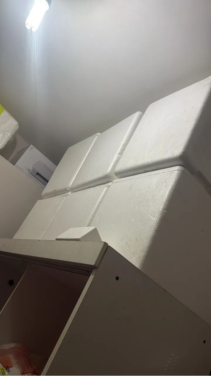 Caixa de isopor pra bag 
