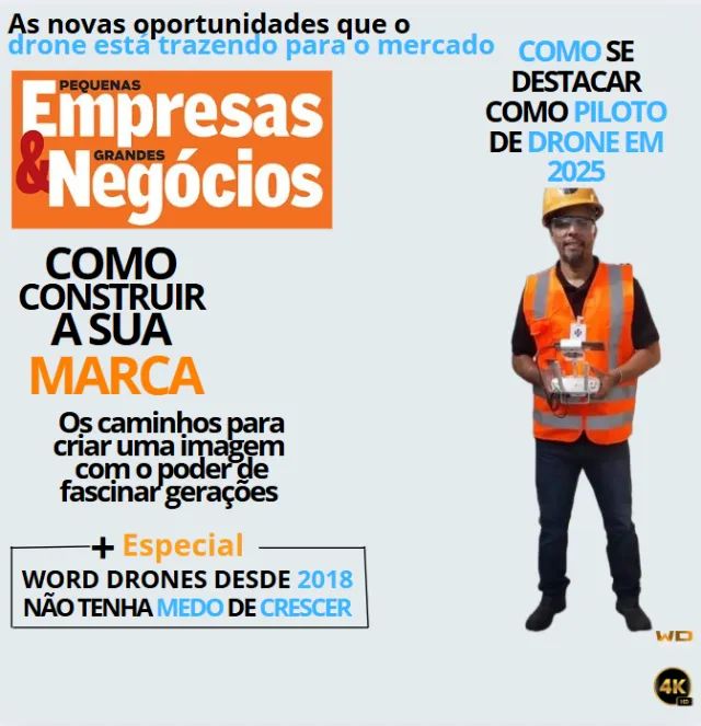 Filmagem e Foto Aérea com Drone HD e 4K - Foto 3