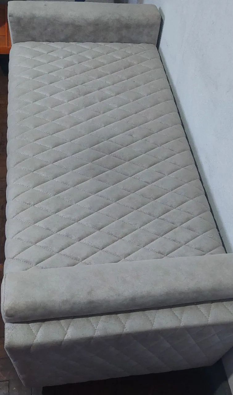 Kit: Recamier + Estante Azul - Foto 3