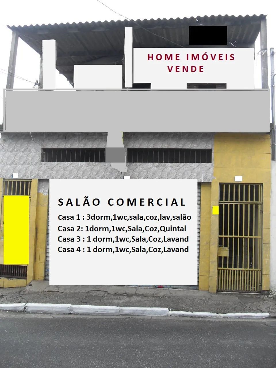 SOBRADO COMERCIAL PARA INVESTIDORES NO BAIRRO JARDIM SAO DOMINGOS, NA  CIDADE DE GUARULHOS