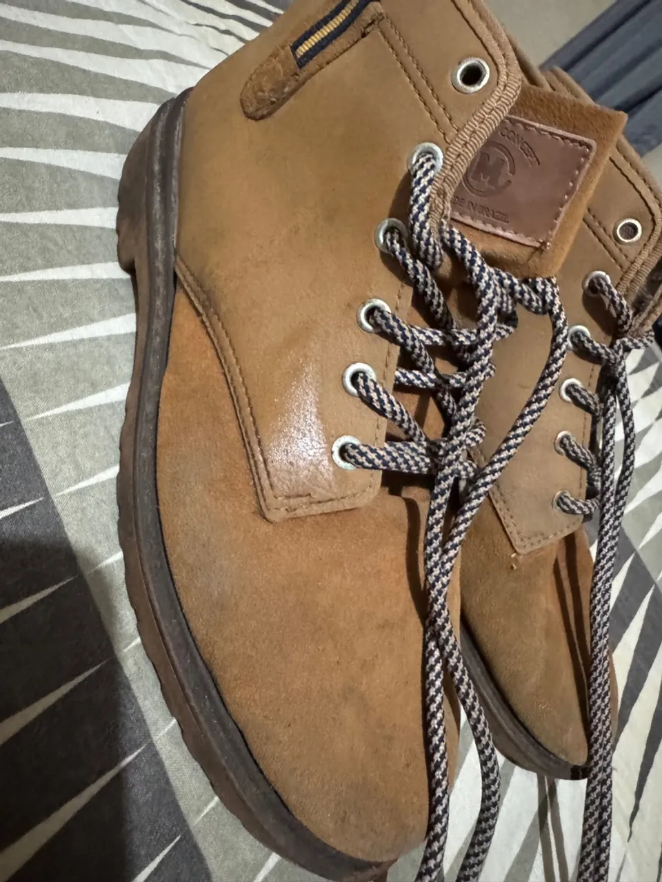 Botas infantis marrom moleka nunero 34