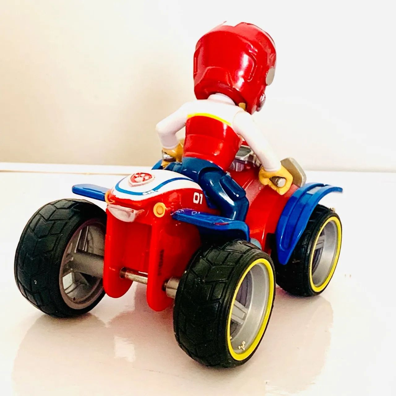 Bonecos Patrulha Canina - Chase Ryder com Quadriciclo Sunny Paw Patrol miniatura  - Foto 2