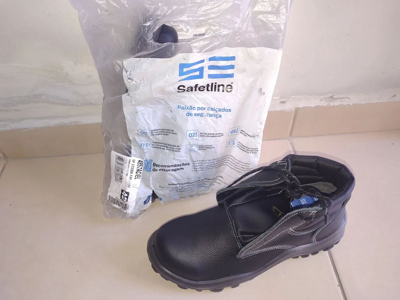 Botinas de segurança com CA - Foto 3