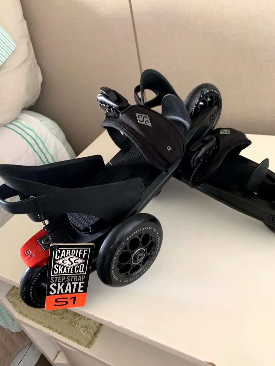 Patins Cardiff Skate Co. S1 Premium - Ajustável (Use com seu tênis) - Foto 5