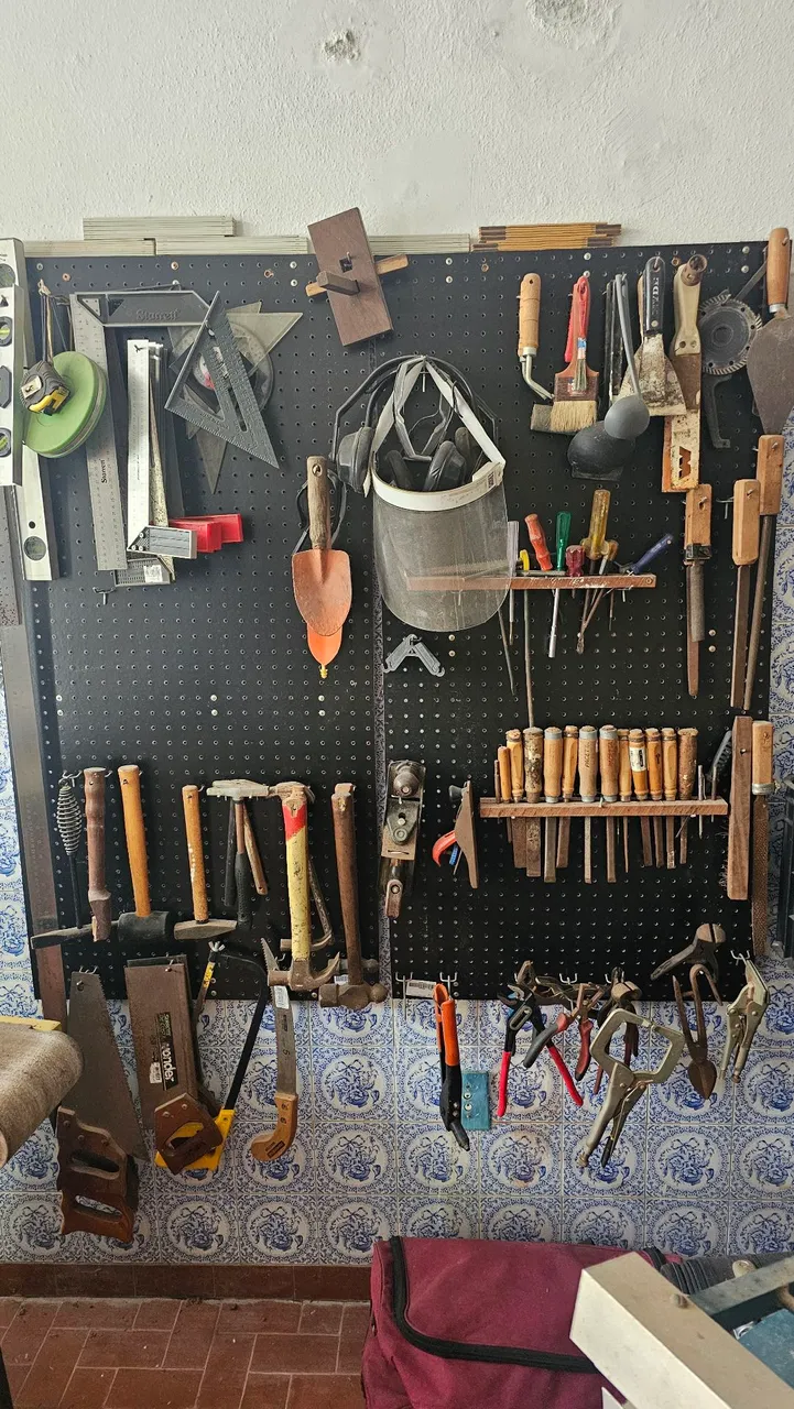 Kit completo de ferramentas Manuais Marcenaria Hooby ou Profissional