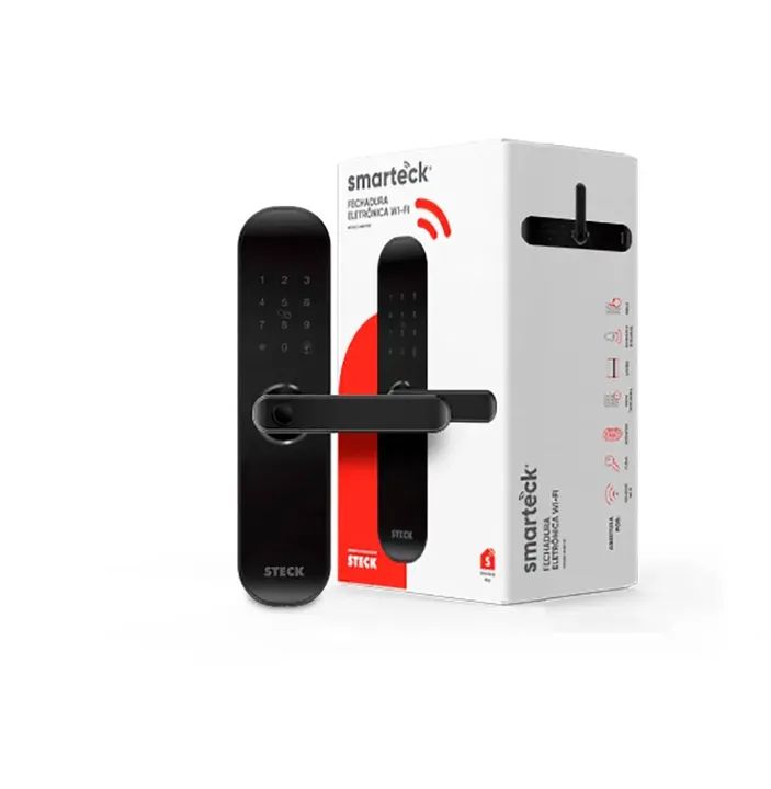 Fechadura Digital Inteligente Smarteck com Biometria - Foto 2