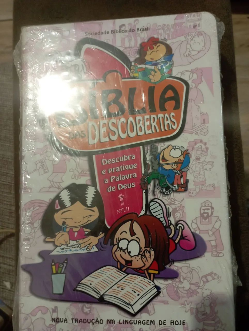A bíblia das descobertas capa rosa 