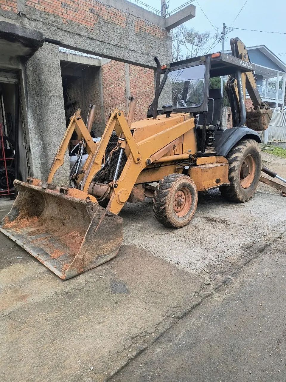 Retroescavadeira Case 580l - Foto 2