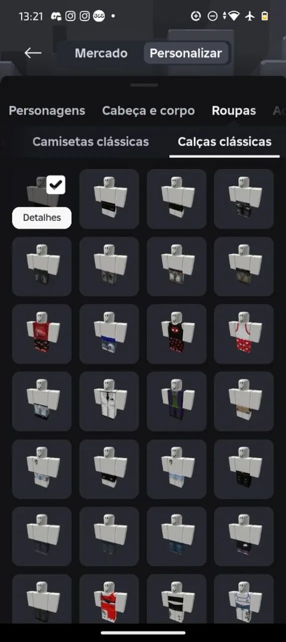 Personagem Roblox - Blusa e cabelo - Foto 5