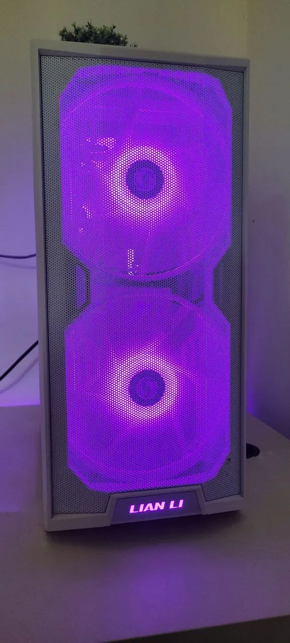 Gabinete  Lian Li lancool 215 branco - Foto 5