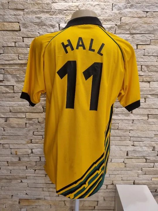 Camisas da seleção da Jamaica - Copa do Mundo de 1998 - Foto 3