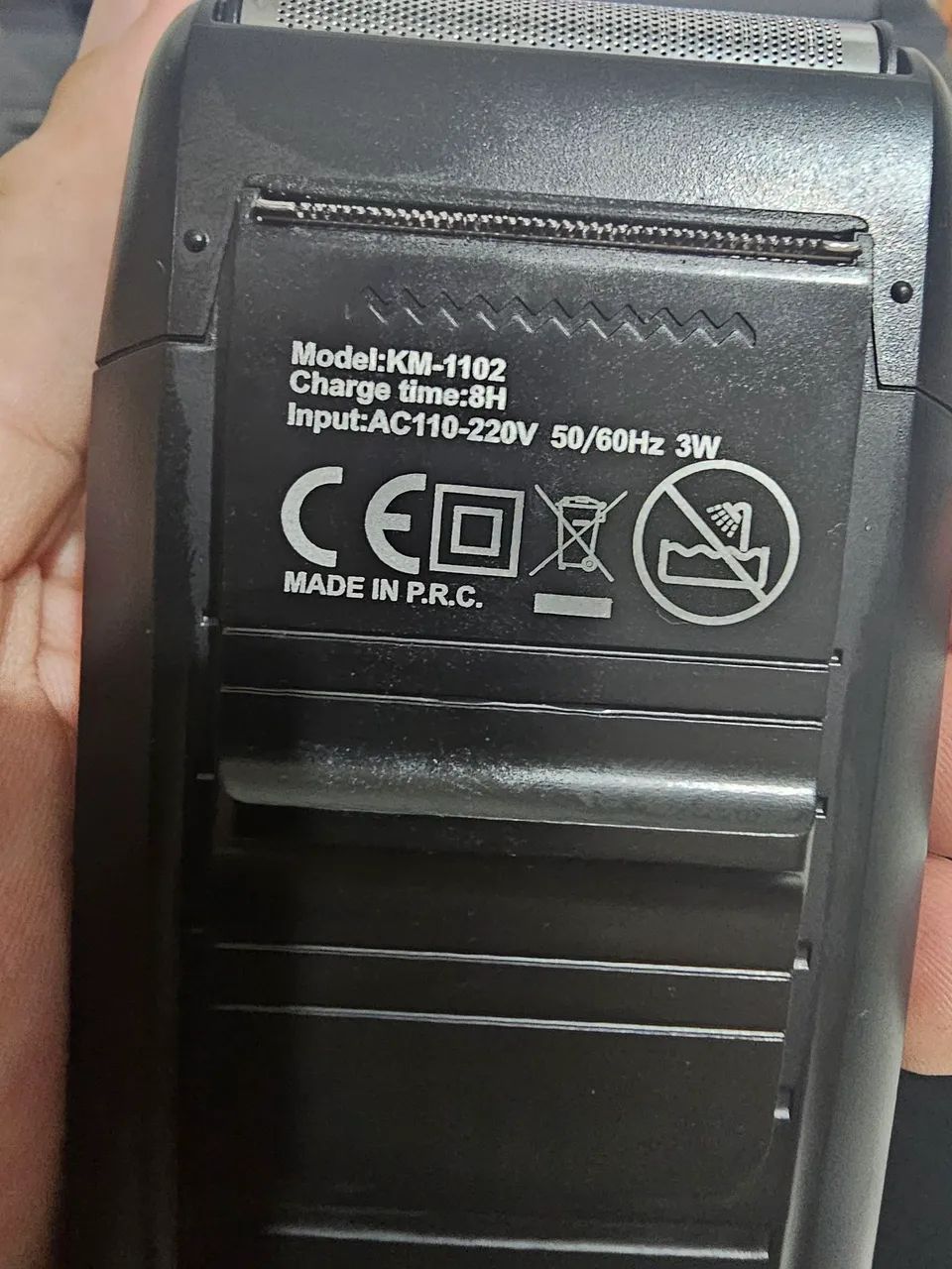 Aparelho de Barbear Kemei KM-1102 - Foto 4