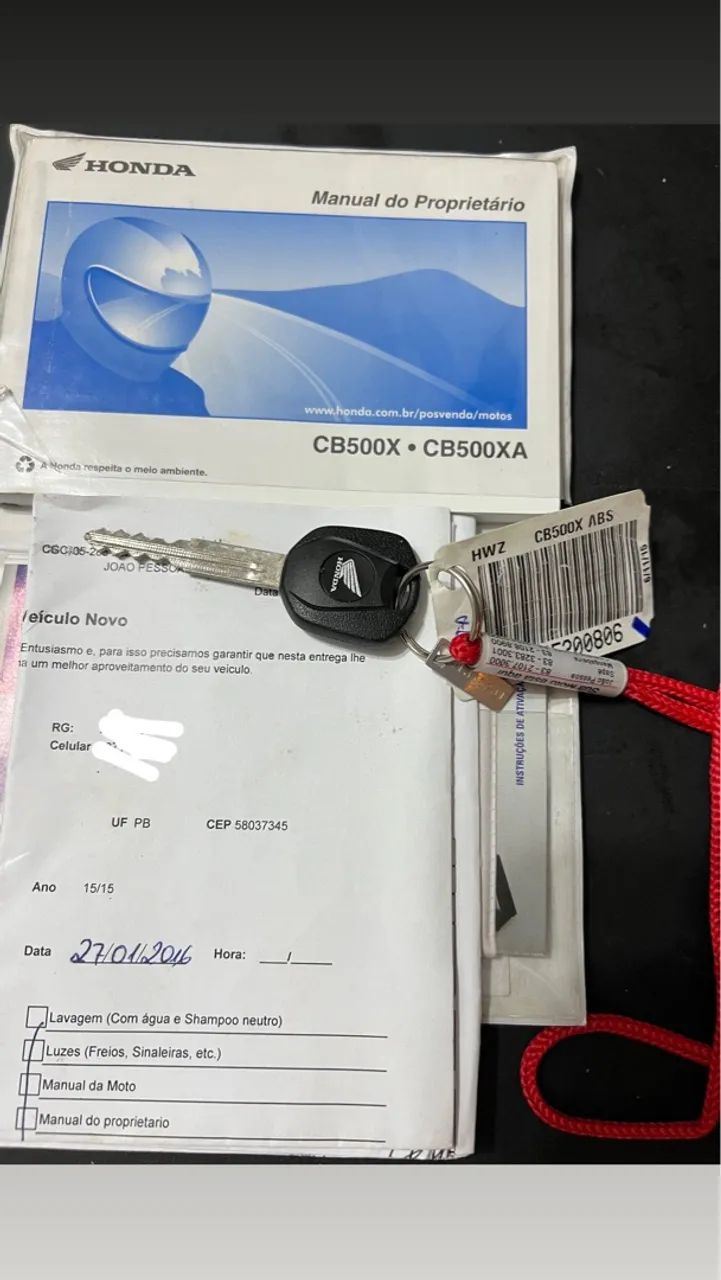 Cb 500x  2015 raridade  - Foto 7