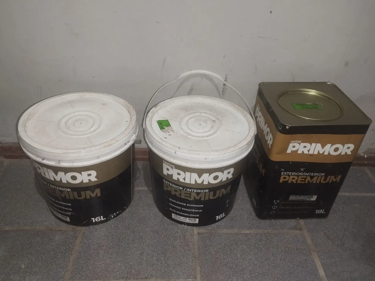 Tintas Primor Premium Exterior/Interior - 16L e 18L