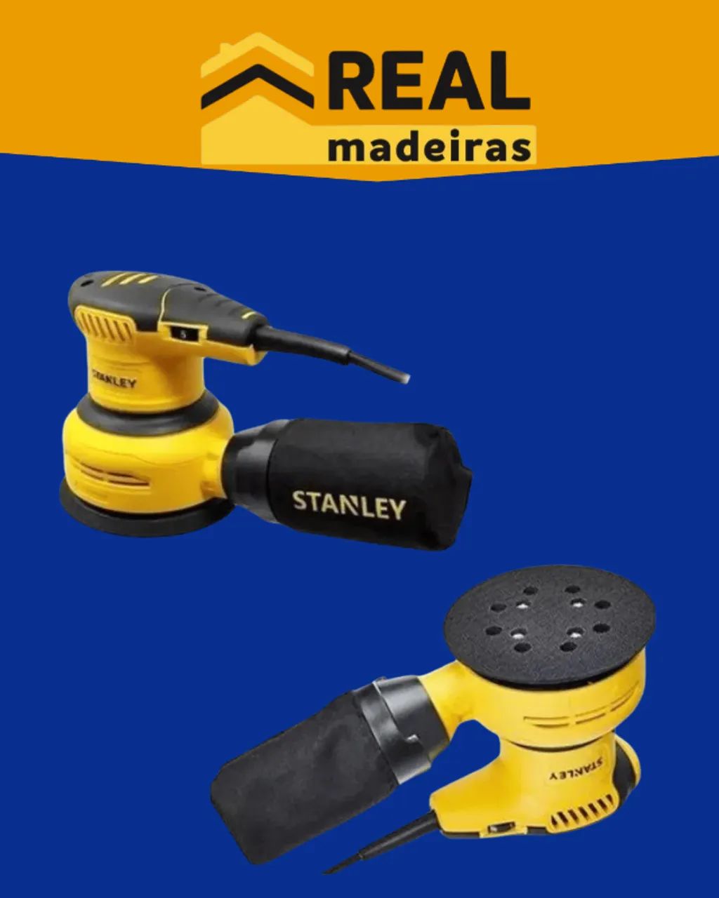 Lixadeira Roto Orbital 5" 127mm 300W 220V STANLEY- SS30-B2 - Foto 3