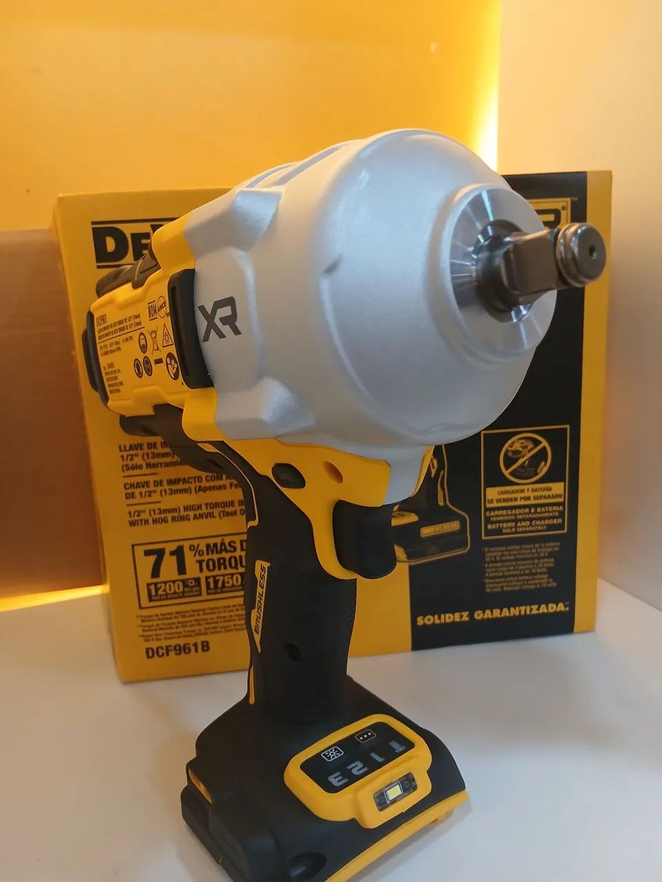 Chave de Impacto de Alto Torque Dewalt XR - Foto 4