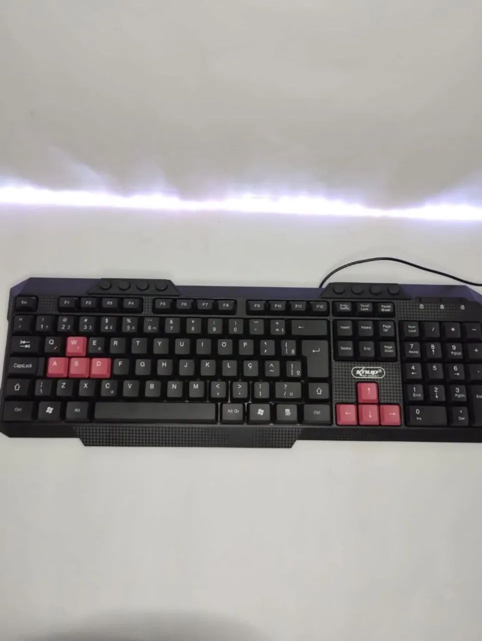 Teclado Gamer Knup Multimídia USB - faço entrega - Foto 3