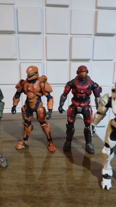 Lote com 6 Action Figures Halo  - Foto 3