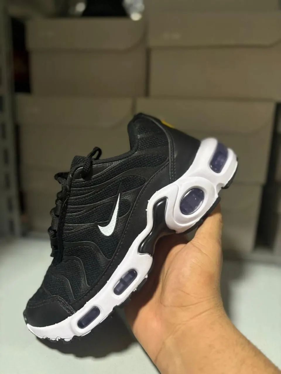 Nike Tn Air Max - Preto e Branco