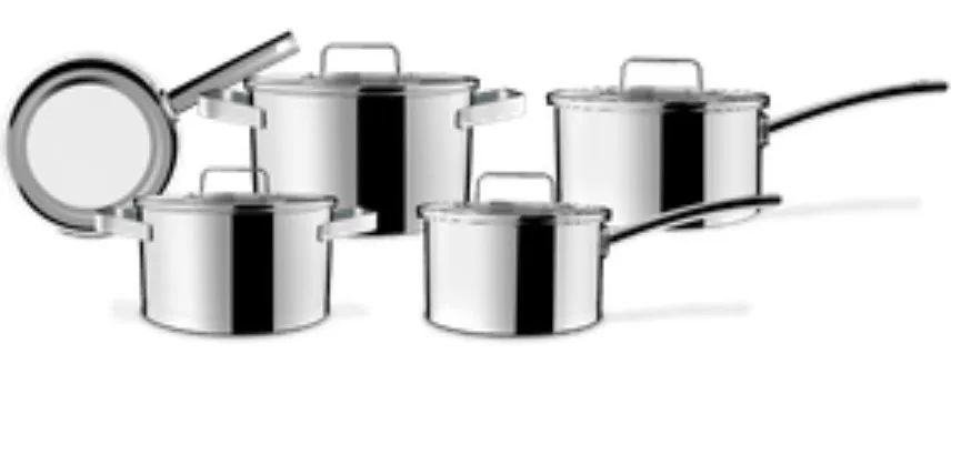 Conjunto de Panelas Brinox Palazzo 5 peças - Foto 4