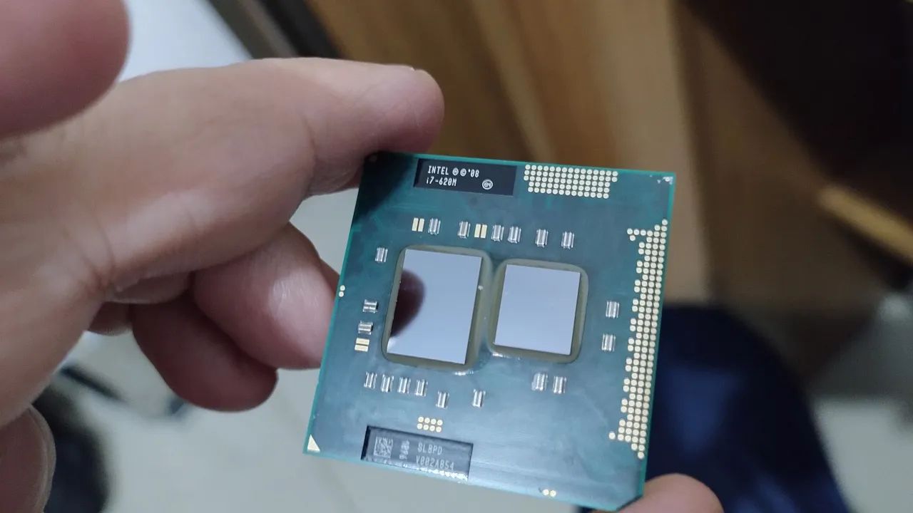 Processador i7 620m pentium 2.66 a 3.2 ghz socket 998 rpga - Foto 2