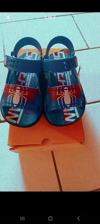 Sandálias Infantil Homem Aranha - Foto 2