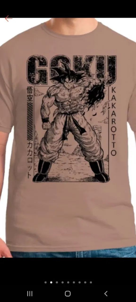 Camiseta Goku Kakarotto - Foto 2