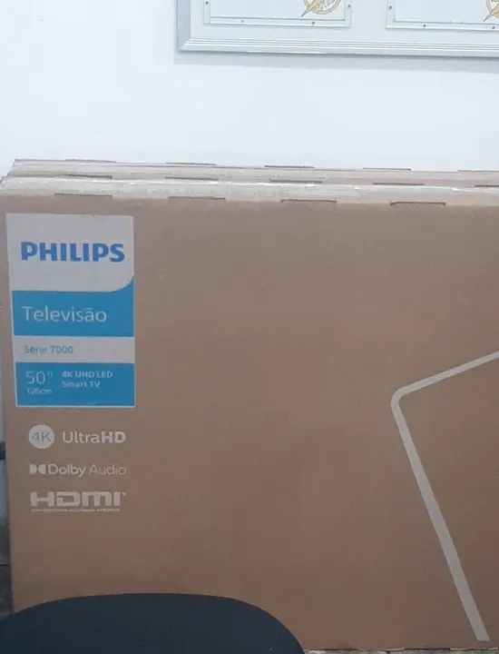TV Philips 50? polegadas 4K Smart  na caixa Tv lacrada!!!!! - Foto 5