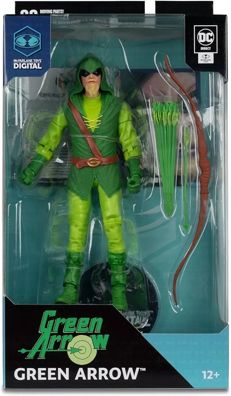 Mcfarlane Toys - green arrow longbow hunter - Dc direct - Hobbies