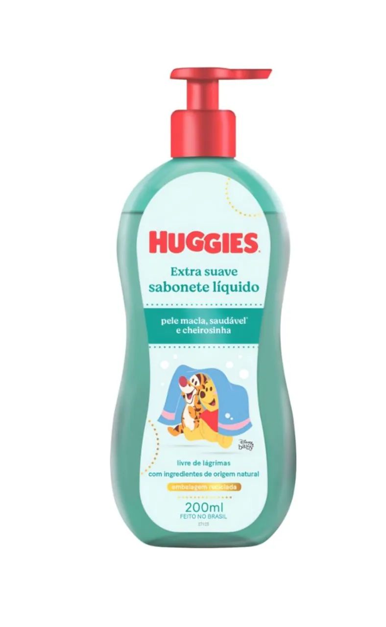 Sabonete líquido Huggies, 200ml