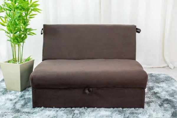 Sofá Cama 2 Lugares Malu  - Conforto e praticidade!  FRETE GRÁTIS  - Foto 2