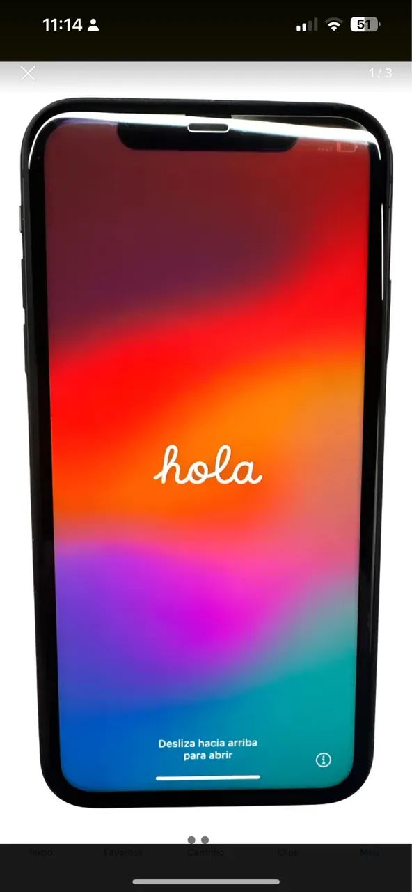 iPhone 11  (128g ) Preto usado  - Foto 2