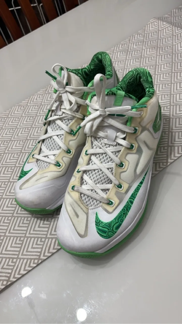 Tênis Nike LeBron 11 - coleção do Marcos Mion