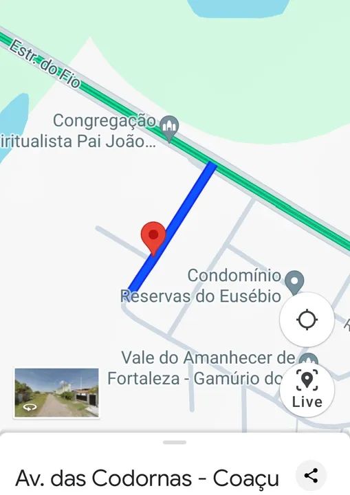 Lotes de 12 X 33 a 150m da Estrada do Fio, Vizinhos à Canopus, a 2Km das Tapioqueiras. - Foto 5